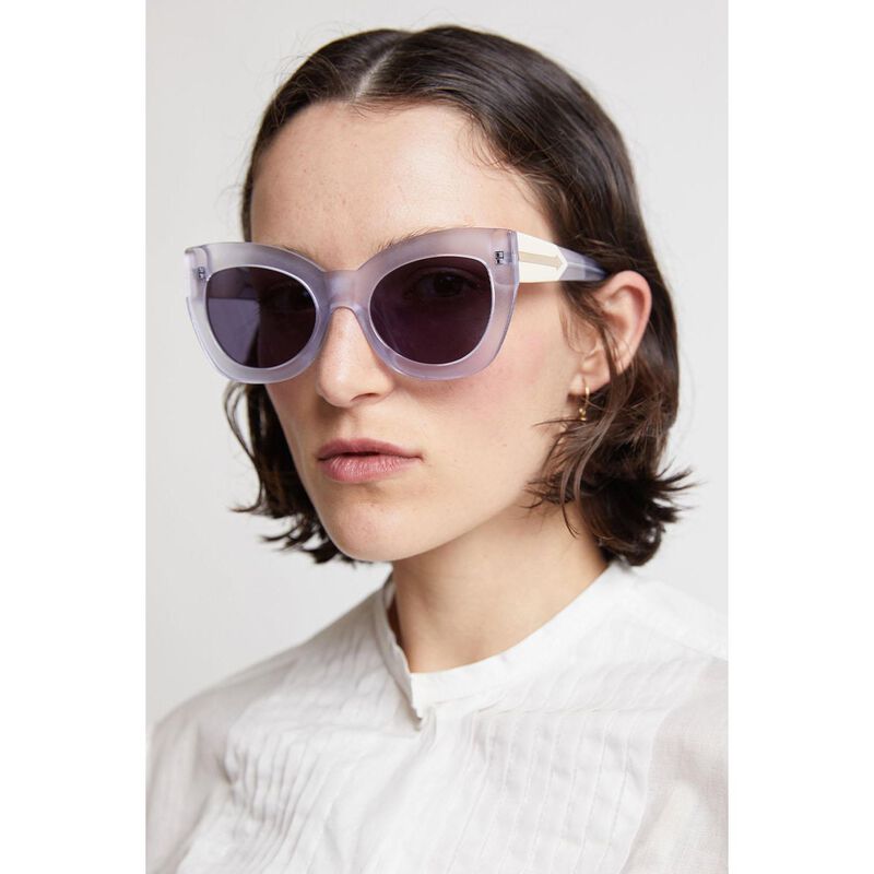 Karen Walker Northern Lights Mist Jellybean Sunglasses image number 2